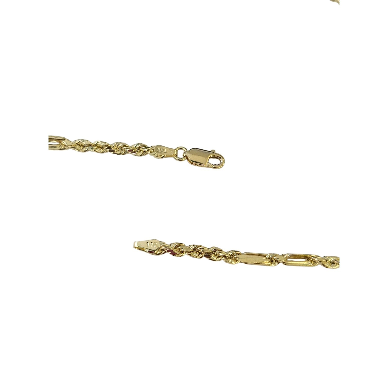 Real 14k Yellow Gold Milano Rope Chain Necklace 18″-26″ in 3mm Men Women