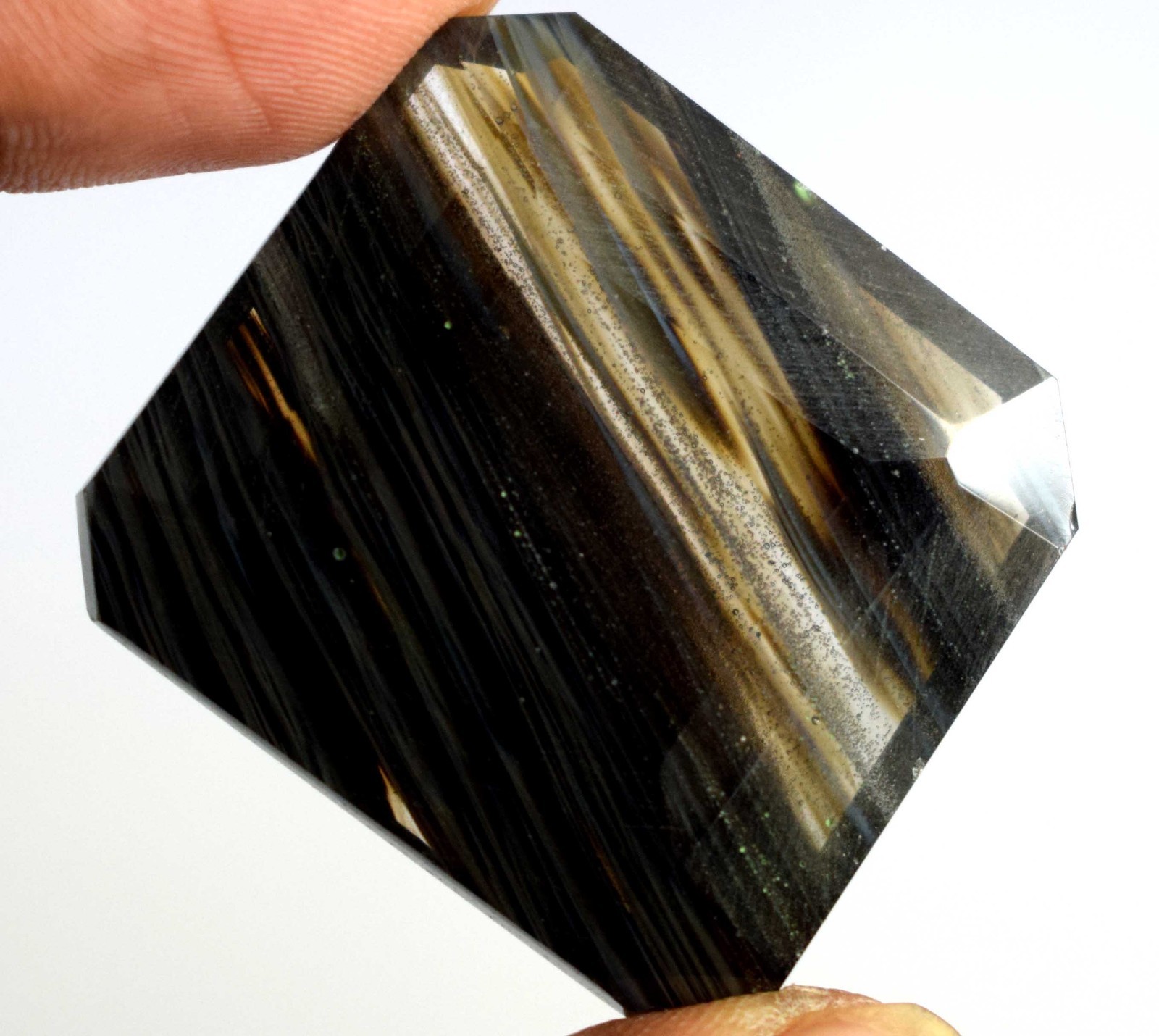97.95 Ct Brazilian Bi-Color Quartz Loose Gemstone Natural Octagon Cut Best Deal