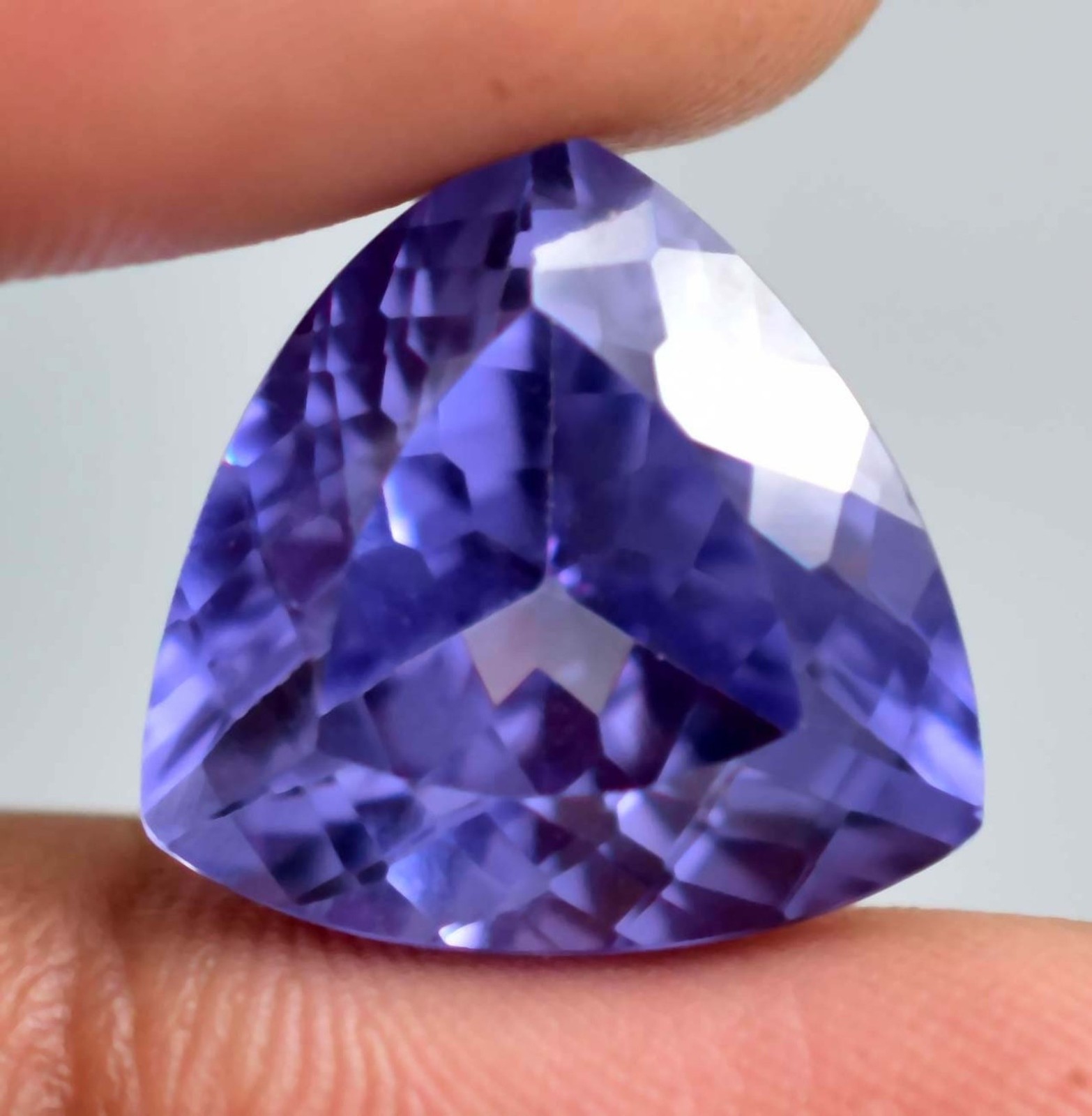 9.5 Ct Natural CERTIFIED Alexandrite Color Change trillion Cut Loose Gemstone