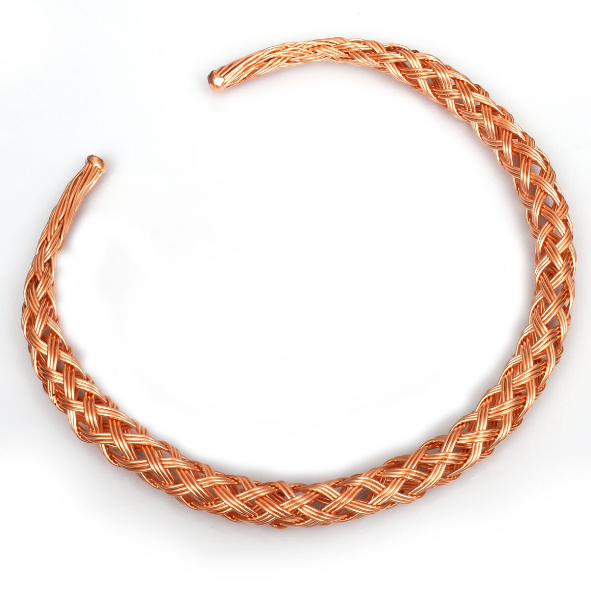 Pure Copper Vintage Handmade Copper Wire Unique Design Necklace Jewelry IN-006