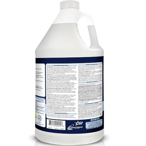 OdoBan Disinfectant Concentrate and Odor 128 Fl Oz (Pack of 2), Clear