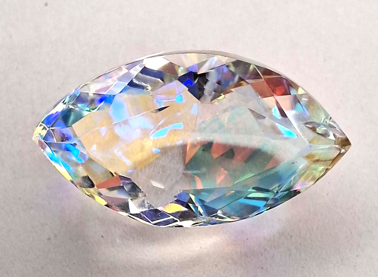Marquise Cut Mystic Topaz 16-18 Ct Multicolour CERTIFIED Loose Gemstone RK912