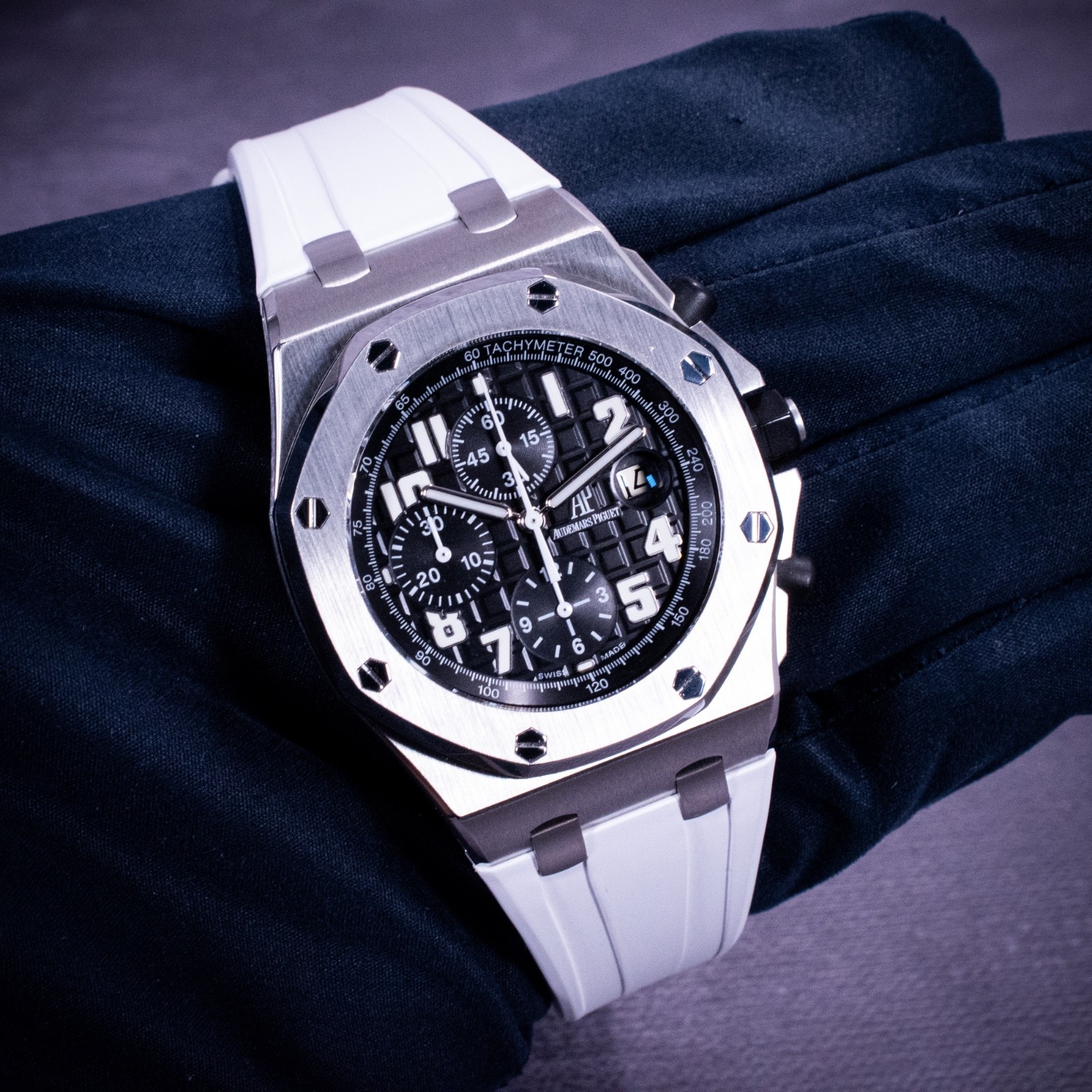 Audemars Piguet Royal Oak Offshore “The Beast” 42mm Black, Ref. 25721ST w/ B&P