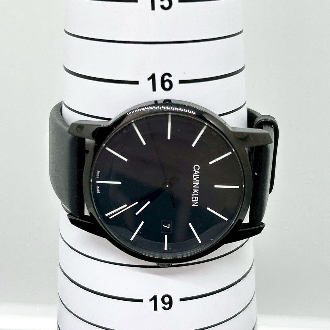 Working Calvin Klein Watch Date Black Quartz Men’s