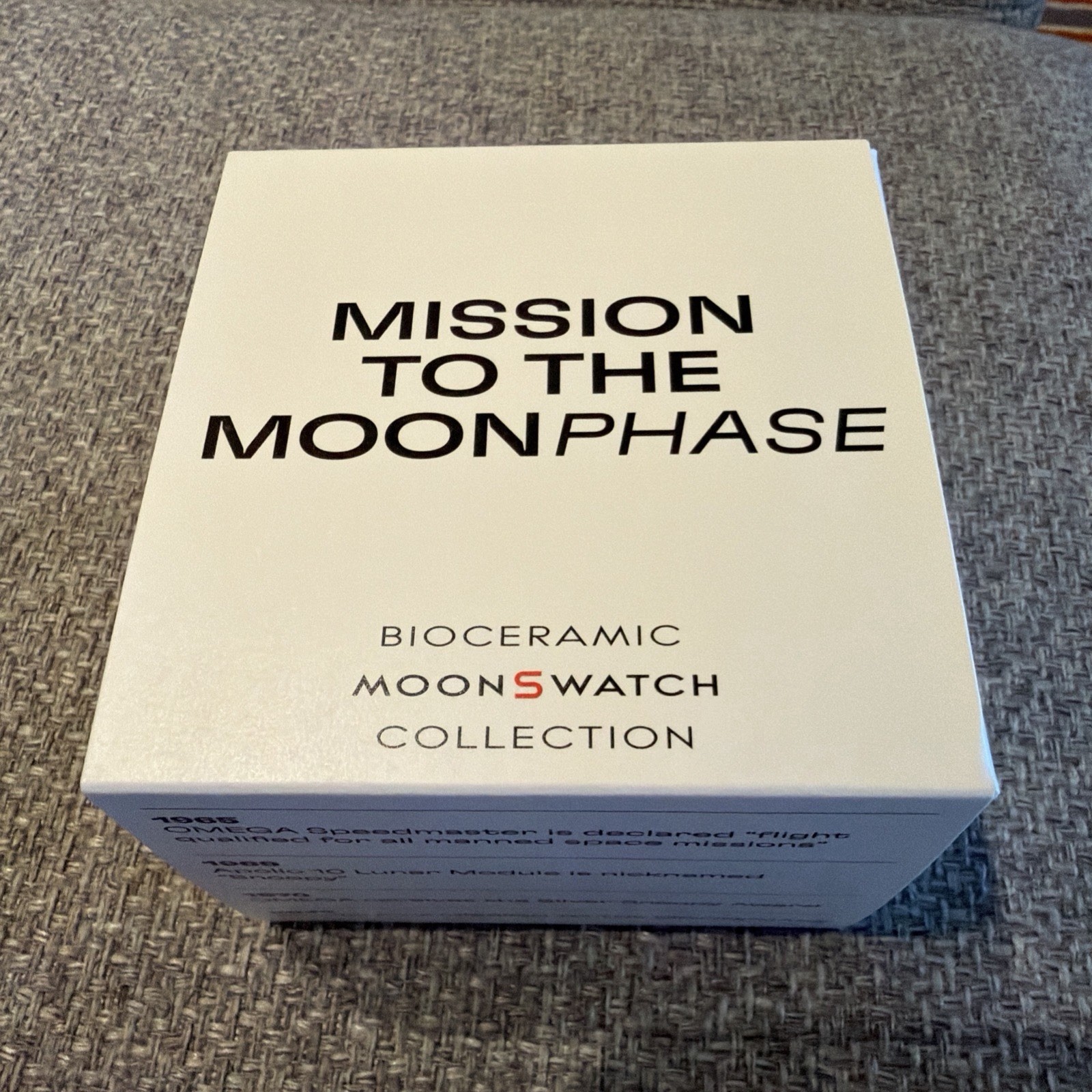 OMEGA x Swatch Speedmaster MoonSwatch Mission to the Moon Snoopy Watch White