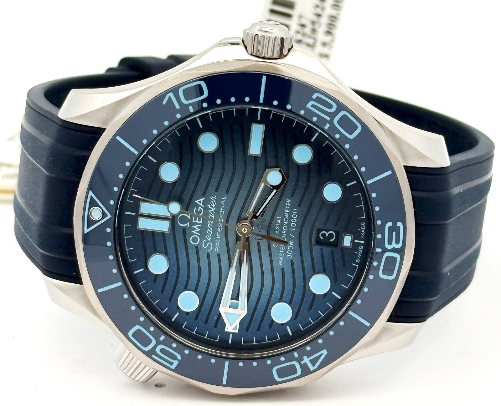 Omega Seamaster Diver 300M Summer Blue Edition 42mm -210.32.42.20.03.002 – New !