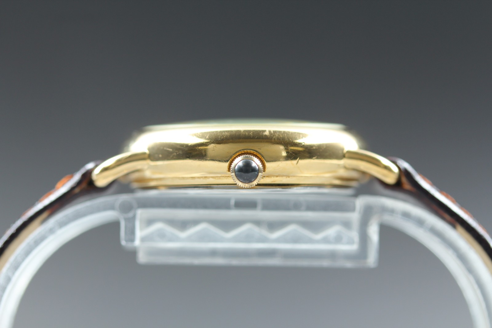 [Exc+5] SEIKO Alba V318-6000 Moon Phase Gold Dial Quartz Women’s Vintage Watch