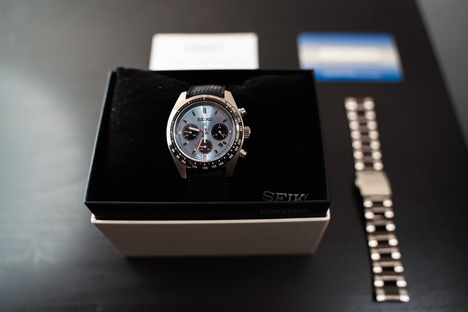 Seiko SSC909 Prospex Speedtimer Solar Chronograph Limited Edition Men’s Watch