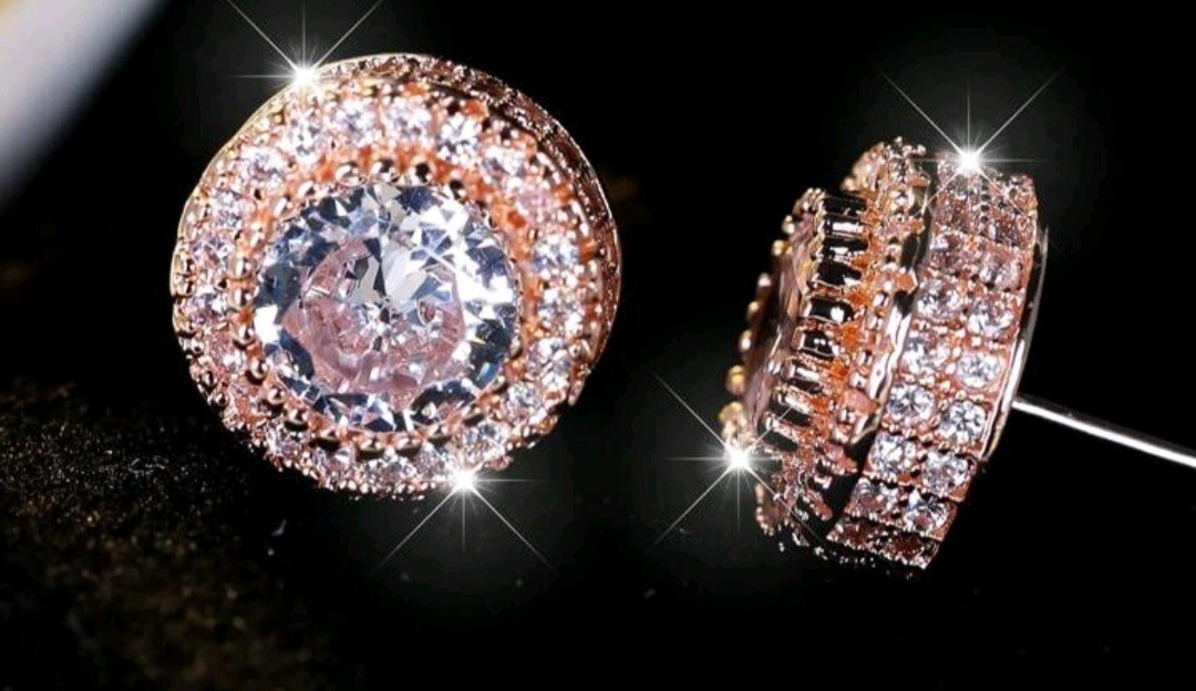 Rose Gold Plated Earrings