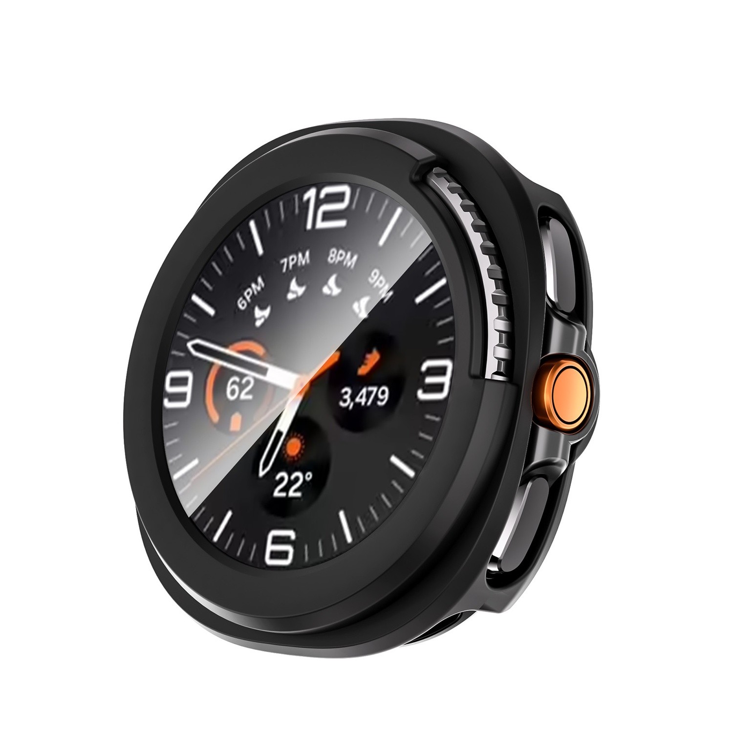 For Samsung Galaxy Watch 8 Classic Rugged Hard Case Cover Full Protector Screen