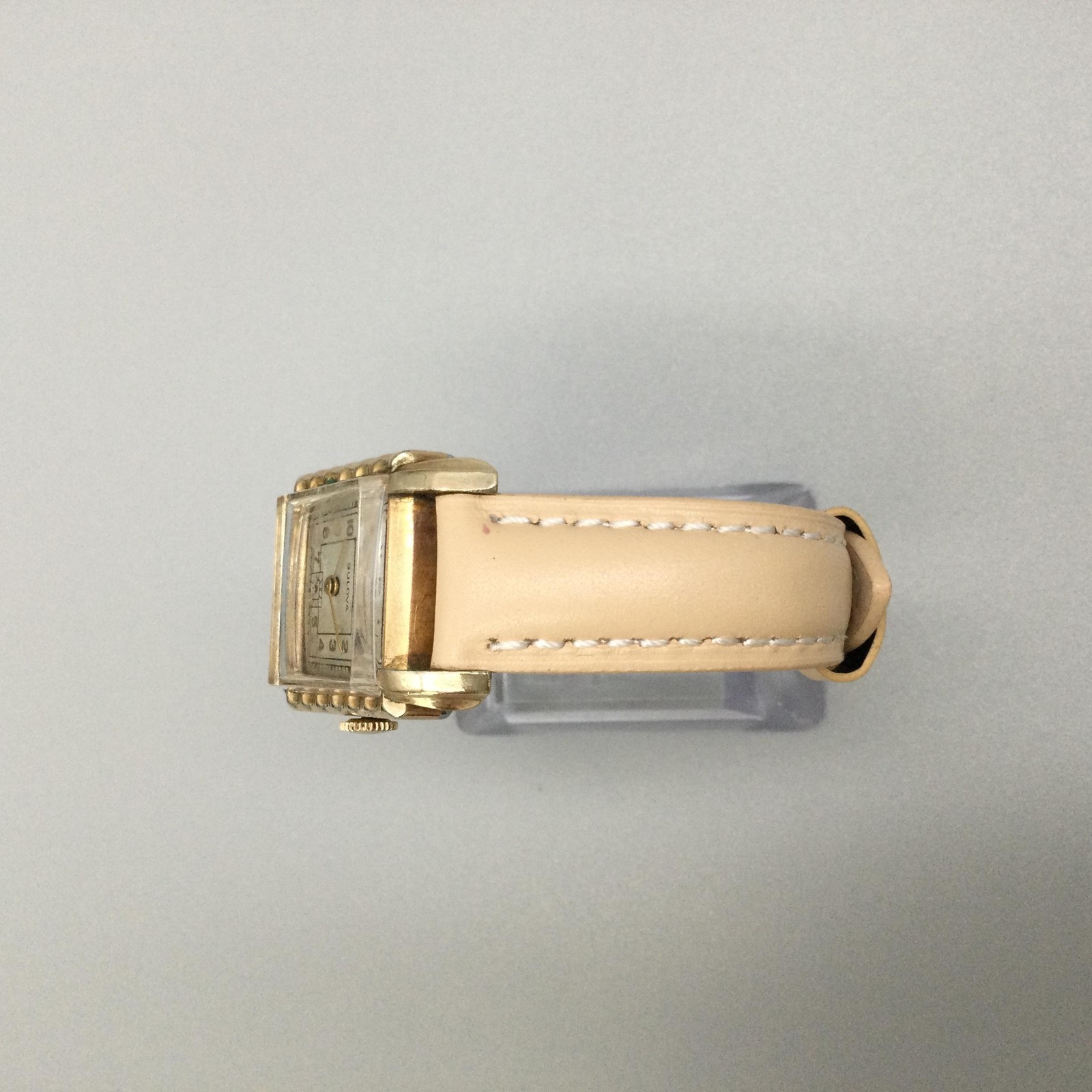 Vintage Bulova His Excellency Womens Watch 25mm 10L RPG Manual Leather Strap