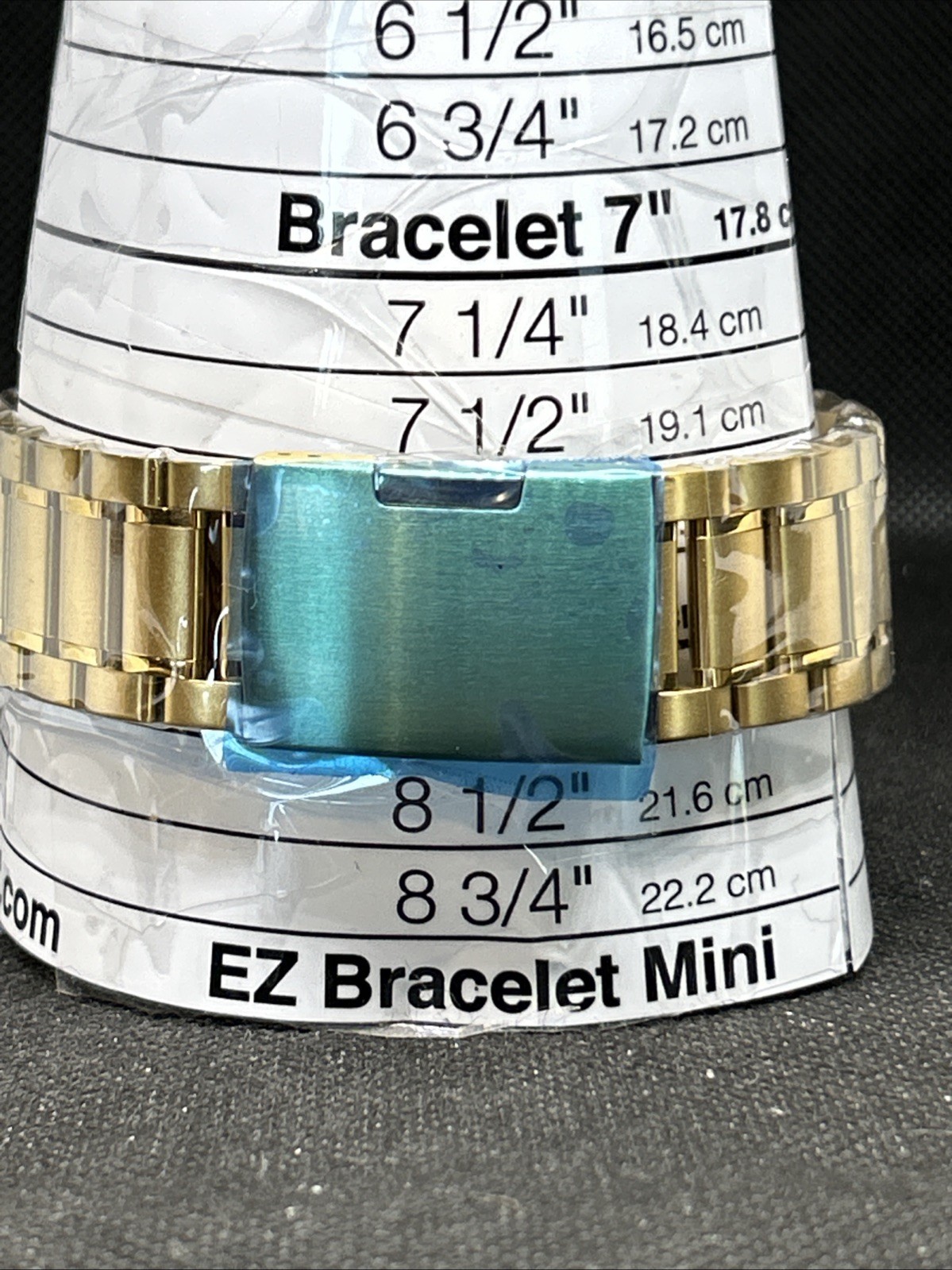 Men’s Watch Geoffrey Beene GB8052GU Quartz Blue Dial New Bracelet Rectangle