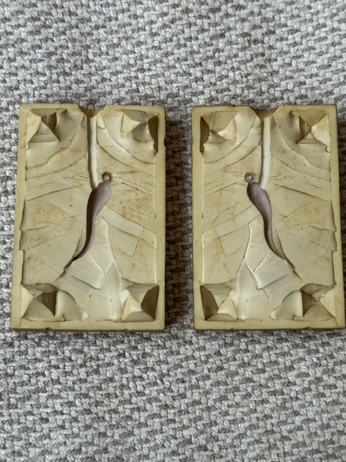 Vintage Italian Rubber Jewelry Injection Mold for Lost Wax Method – Italian Horn