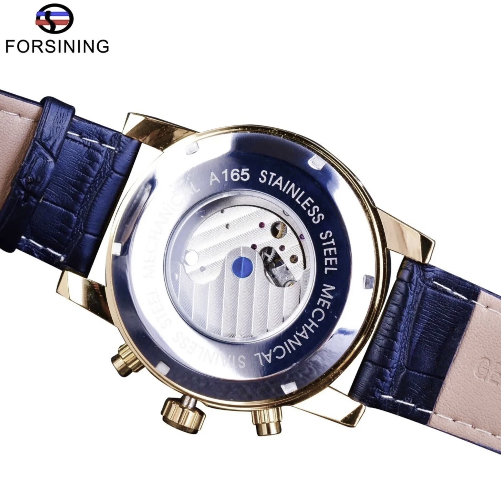 Big Tourbillion Self Winding Sport Watch. Day Month Date Waterproof Mens Watch