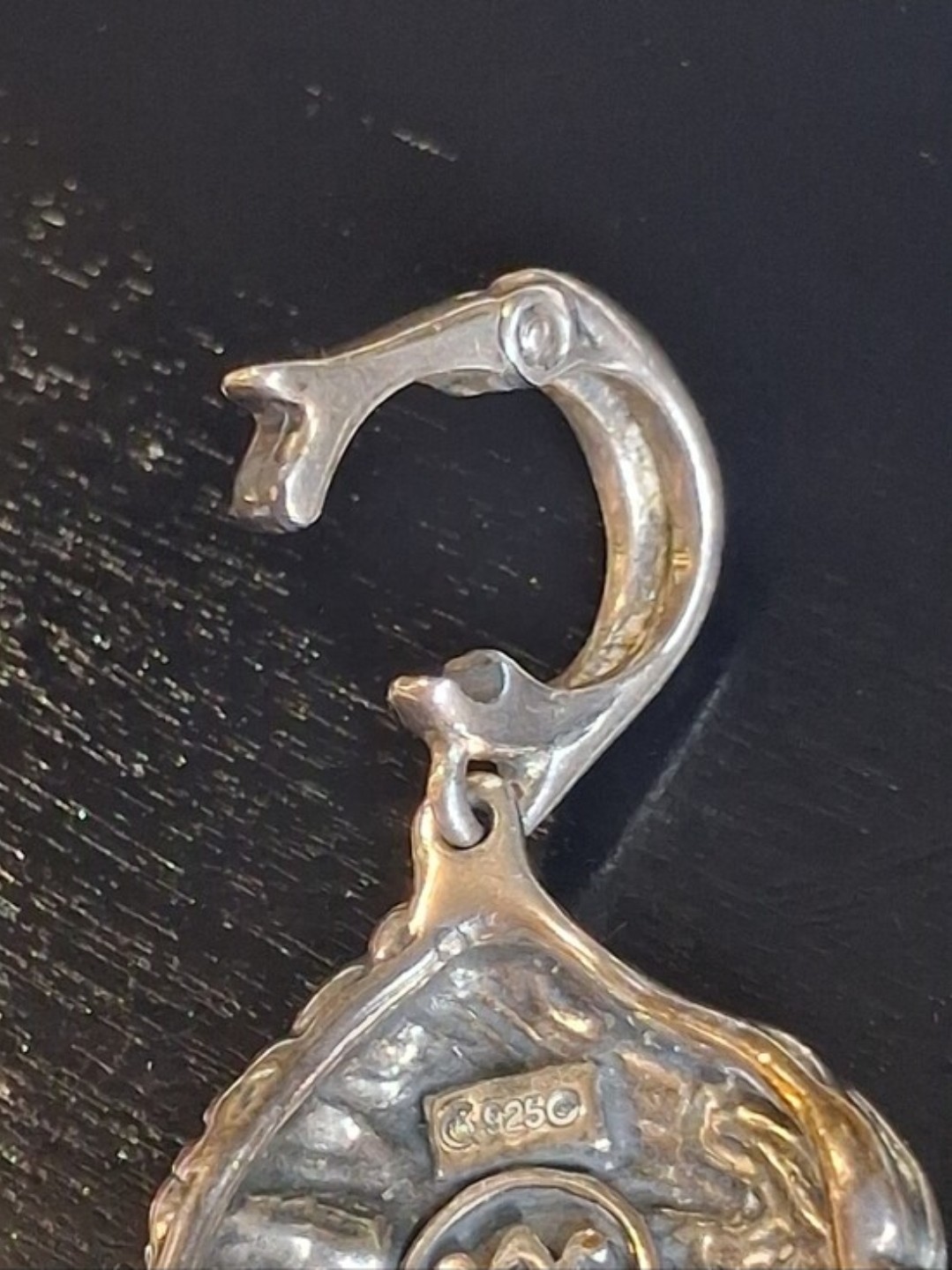 Carolyn Pollack & Fritz Casuse American West Eagle & Lapis Enhancer Pendant