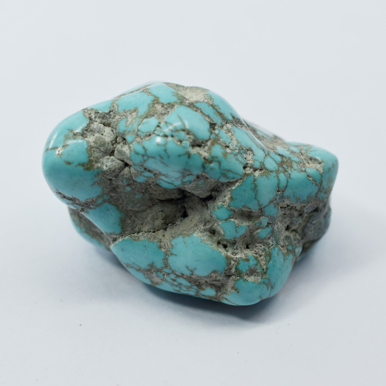 62 Carat Blue Turquoise Natural Uncut Raw Rough Loose Gemstone Huge Size