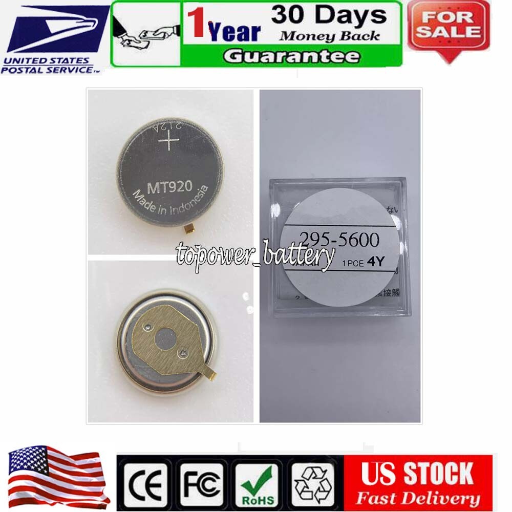 Battery For Citizen Eco-Drive Skyhawk Watch MT920 295-5600 Capacitor Sealed US
