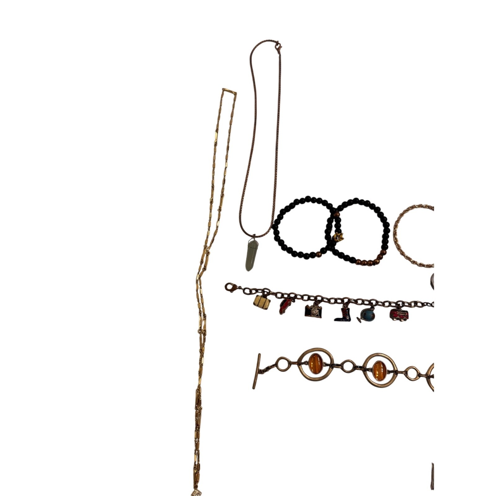 19pc Assorted Women’s Fashion Costume Jewelry As Pictured