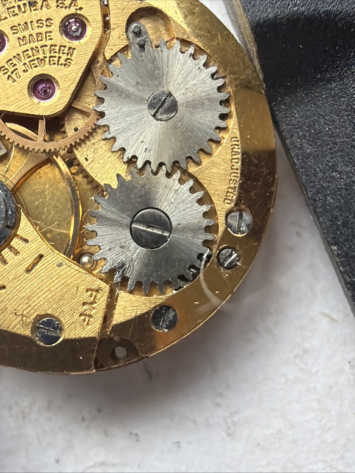 AT59 Genuine Vintage Favre – Leuba 17.4mm Ladies Watch Movement Mechanical Swiss