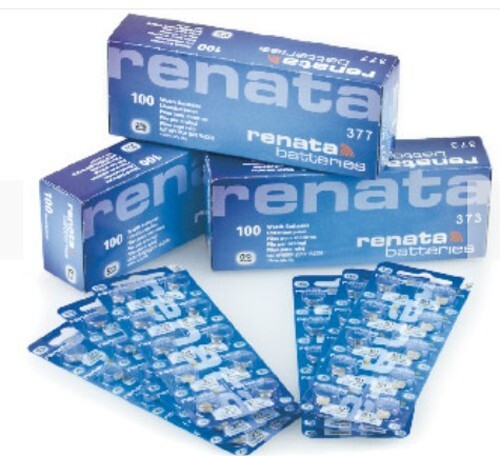 Single Genuine Varta/Renata Watch Battery -all models