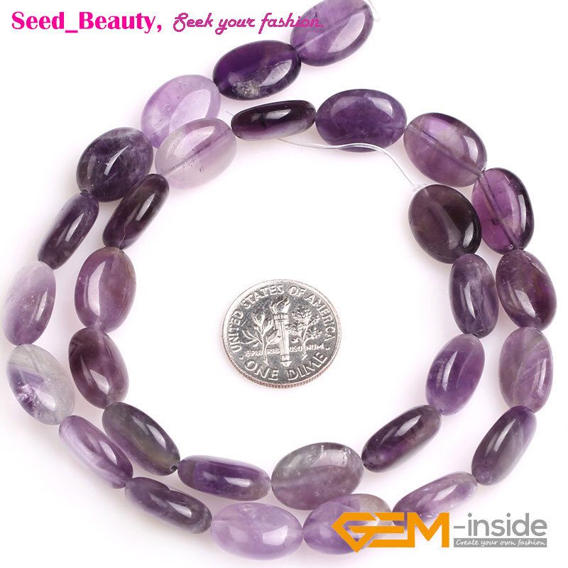 Natural Amethyst Gemstone Jewelry Making Loose Smooth &Faceted Beads Strand 15″