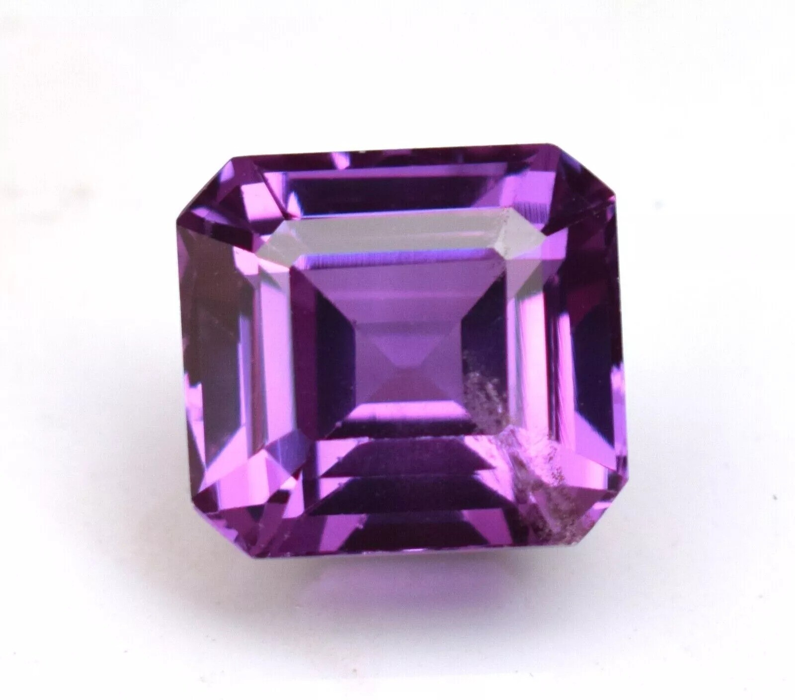 Purple Blue Natural Diffuse Sapphire12-14Ct Excellent Emerald Cut Loose Gemstone