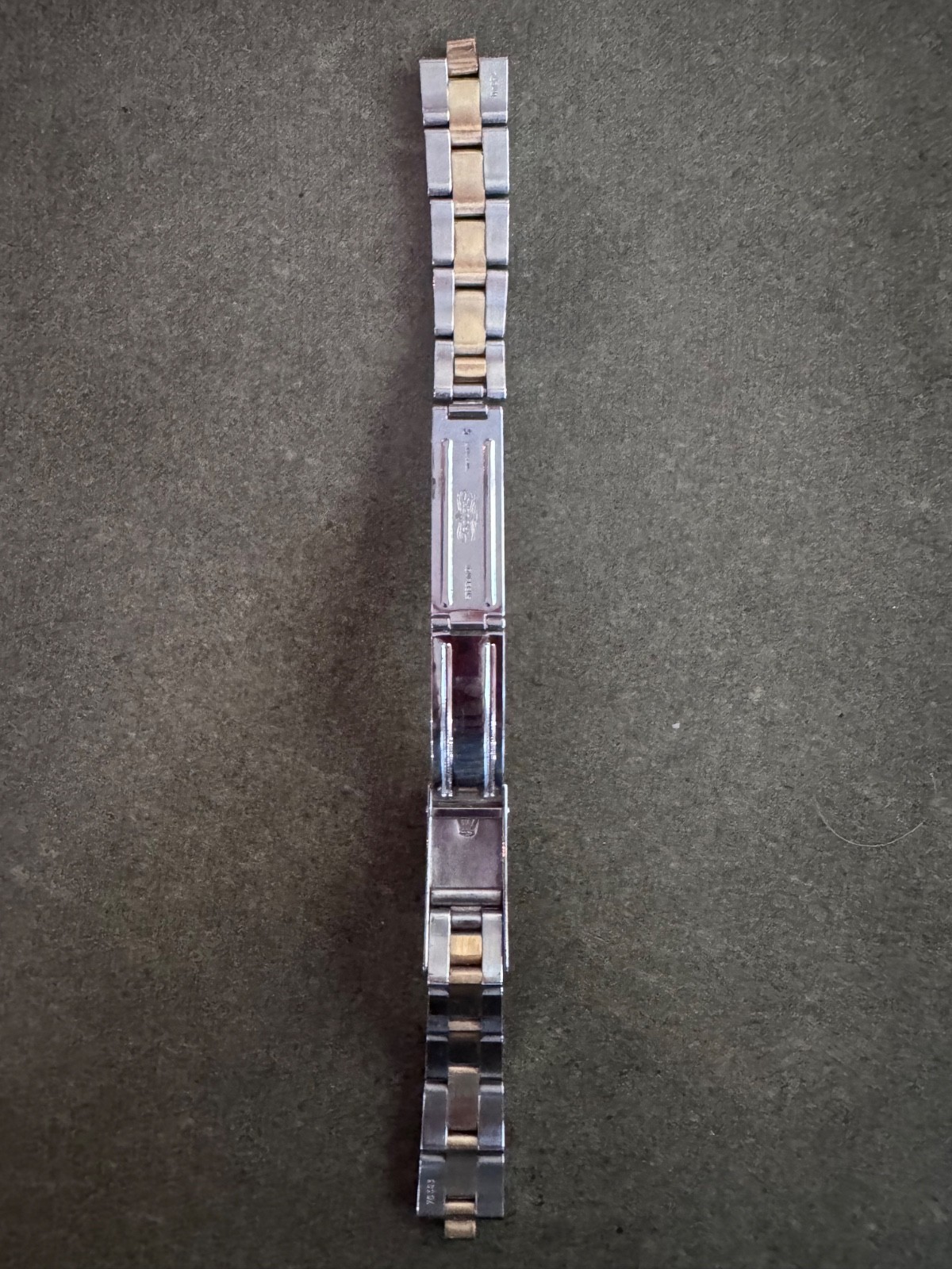 Genuine Ladies Rolex 2 tone Gold & Stainless Steel Oyster Bracelet