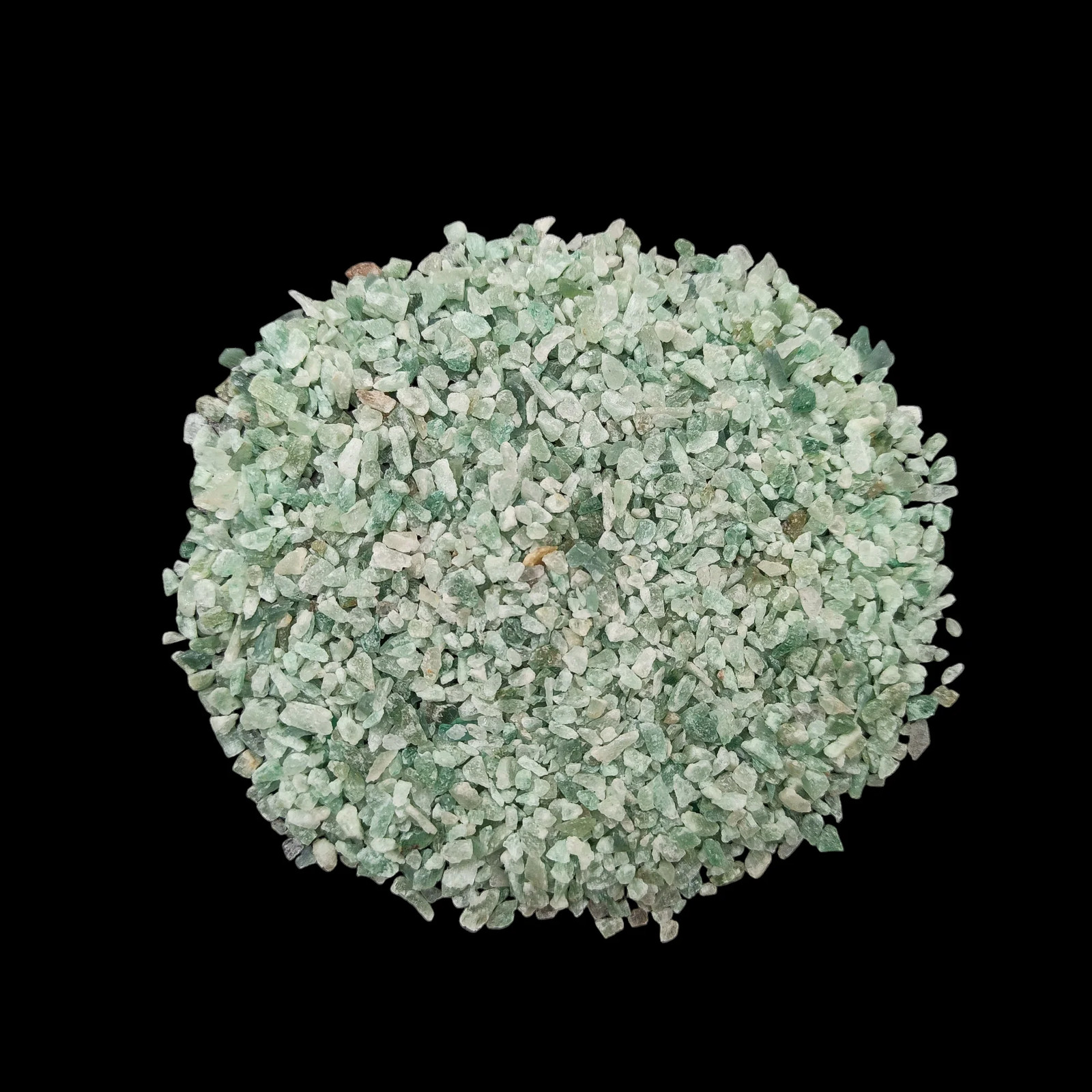 Green Mica Crushed Gemstone 1-3mm for Mosaic Resin Projects