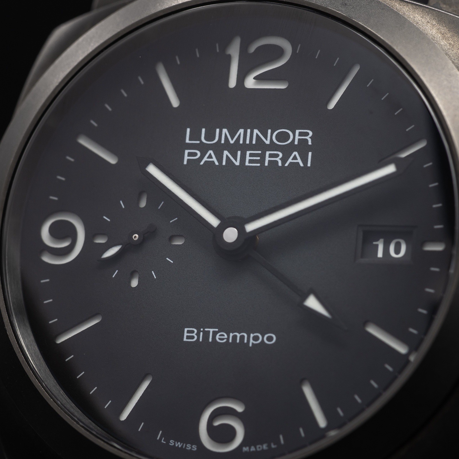 Panerai Luminor Bitempo PAM01467 NYC Boutique Ed. 44MM Black Titanium -Comp. Set