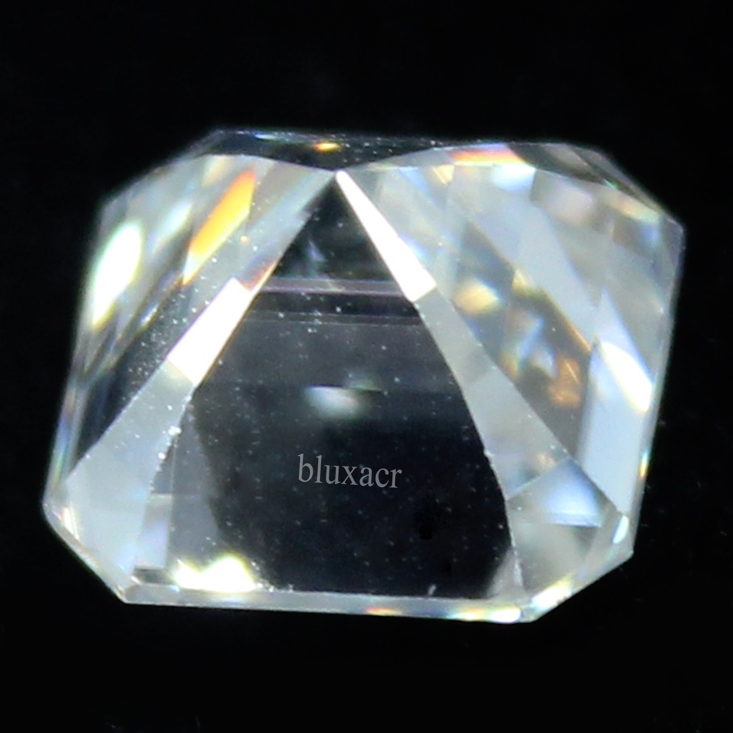 Natural DE Color VVS1 Excellent Cut Clarity 7.00 MM Asscher White Diamond Bx01