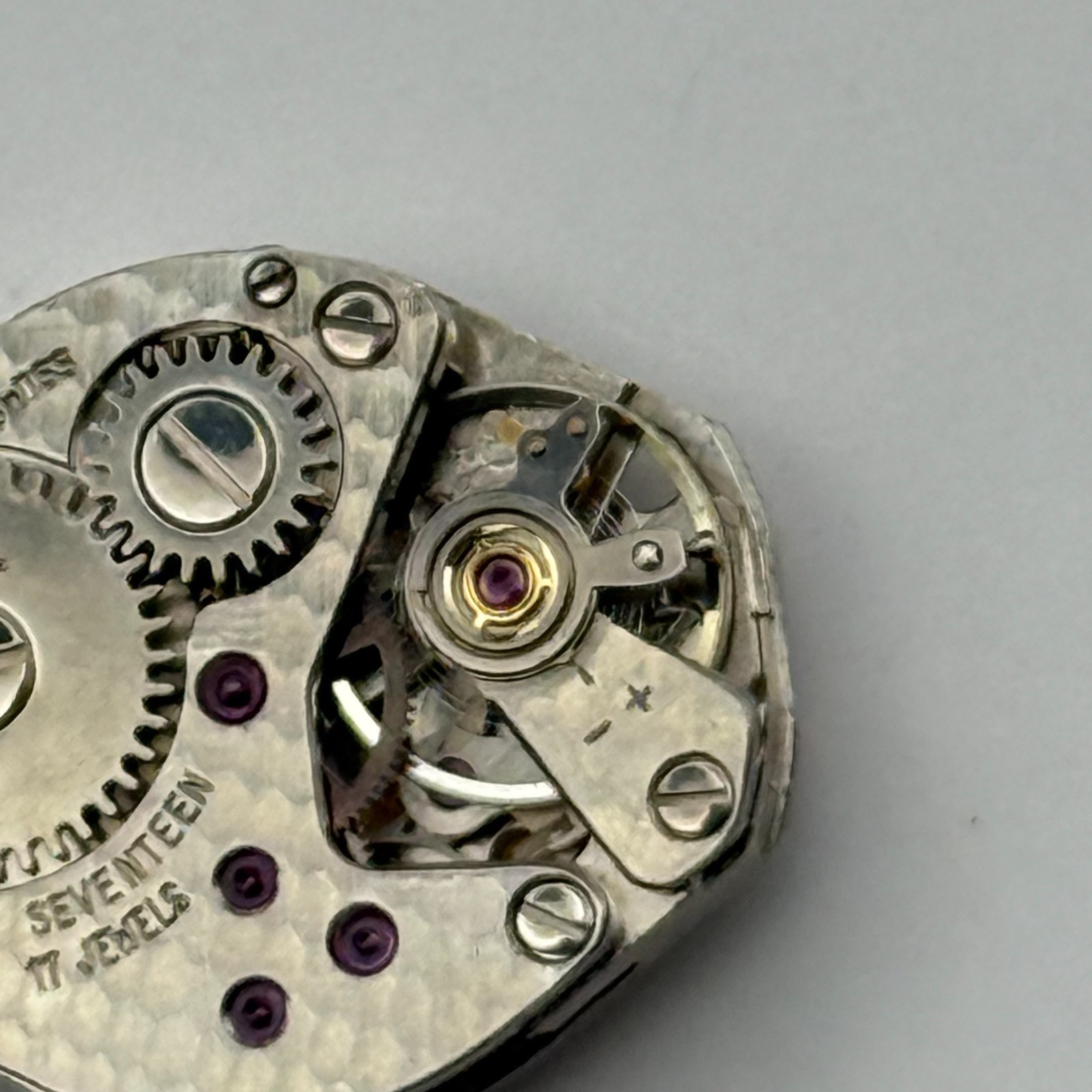 FHF 69-21 Watch Movement Corvette 17Jewels Swiss Manual Wind Parts Repair 15.3mm