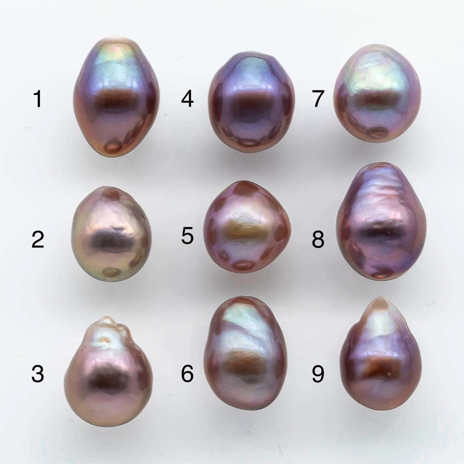 10-11mm Single Edison Pearl Undrilled Loose Piece with Nice Luster in Natural C