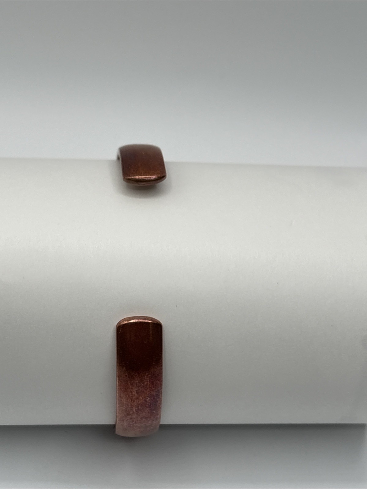 Copper Hand Carved Tibetan Healing Bracelet. Unisex, Hand Made. Pre-owned