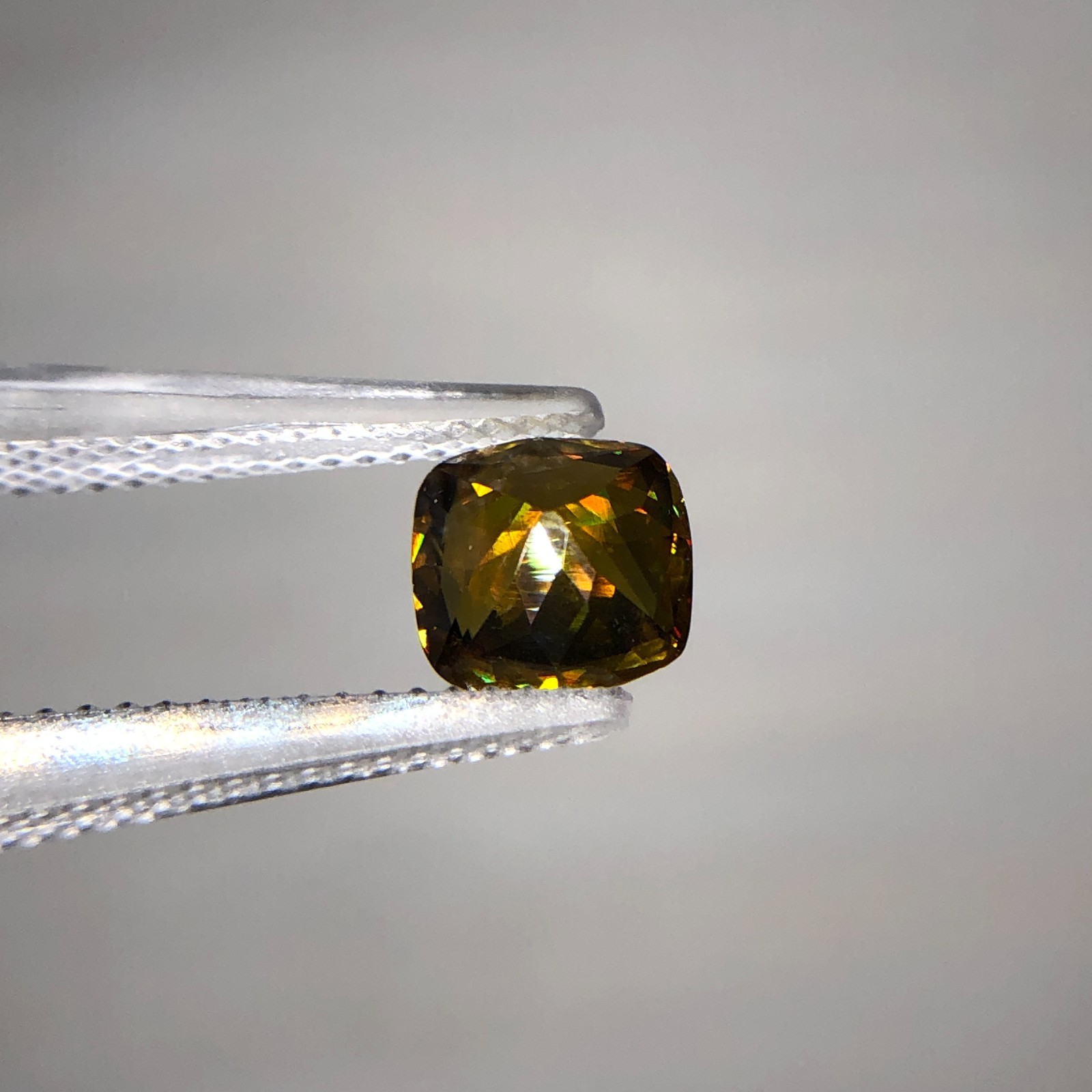1.45 Ct Natural Full Fire Sphene Titanite | Cushion Cut Gemstone | For Jewelry
