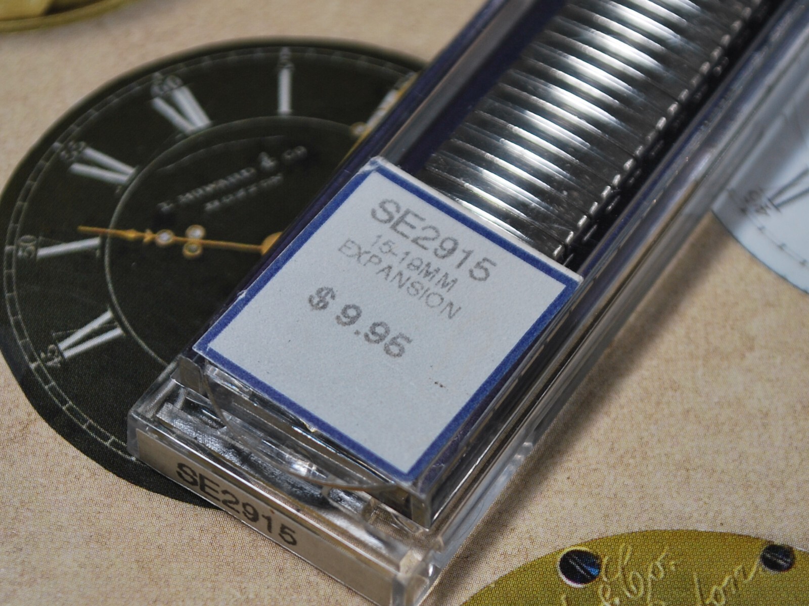 Vintage NOS 16mm to 19mm Town & Country S.S. Men’s Watch Band –SE2915