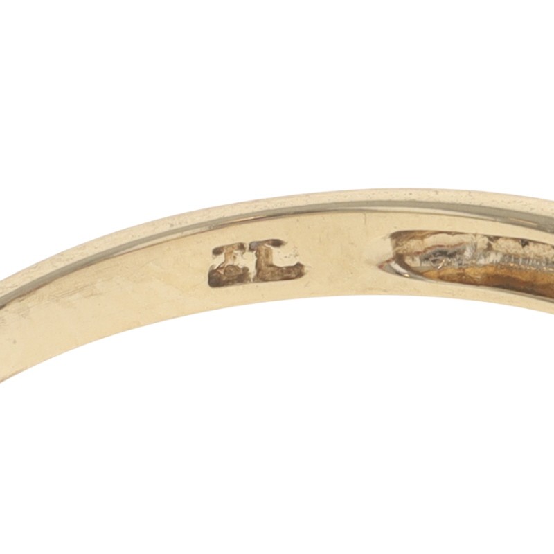 Yellow Gold Ruby Five-Stone Band – 10k Oval .79ctw Ring