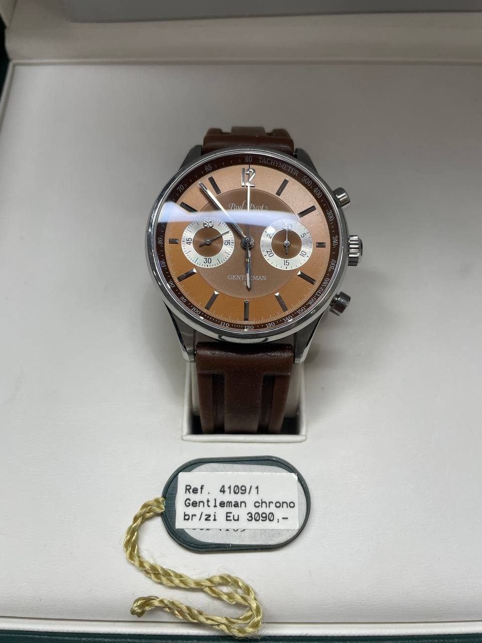 Paul Picot Gentleman 42 Chronograph 4109/1 Brown