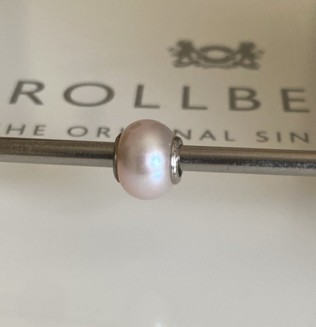 Trollbeads Pink Rosa Pearl Bead