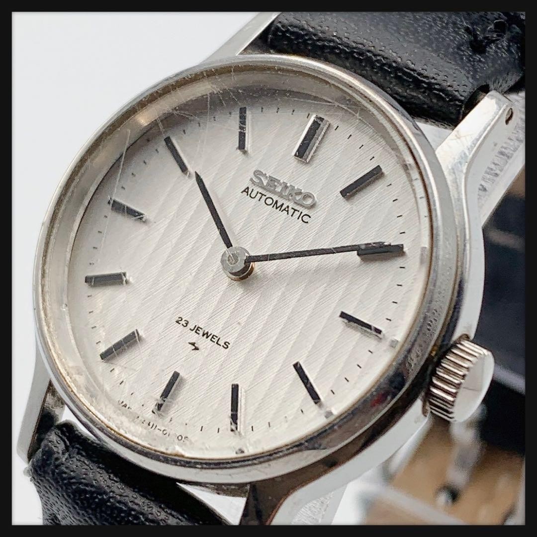 [Working Condition] SEIKO Ladies’ Watch, 70s, Manual Winding, New Strap, Rar