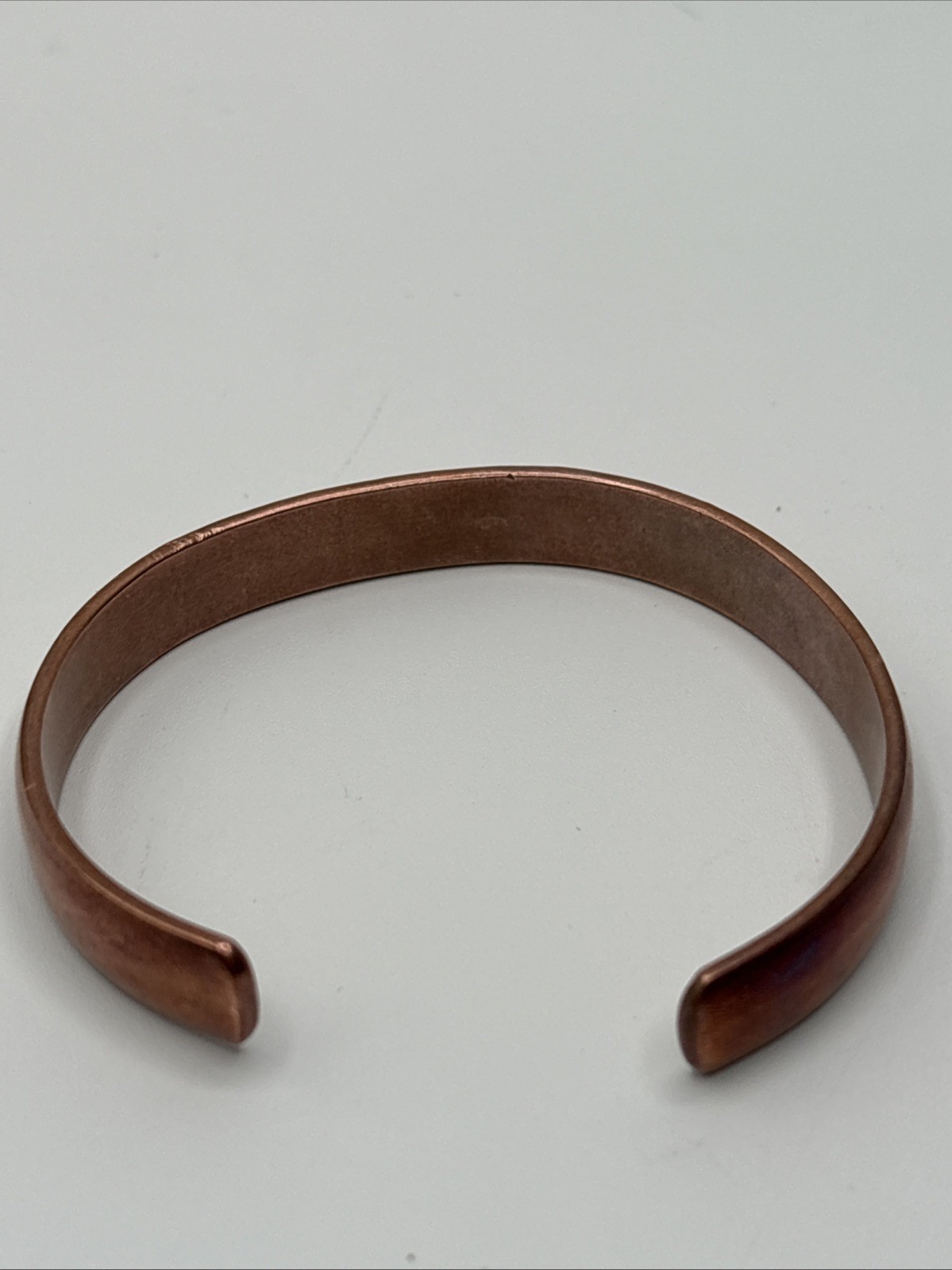 Copper Hand Carved Tibetan Healing Bracelet. Unisex, Hand Made. Pre-owned
