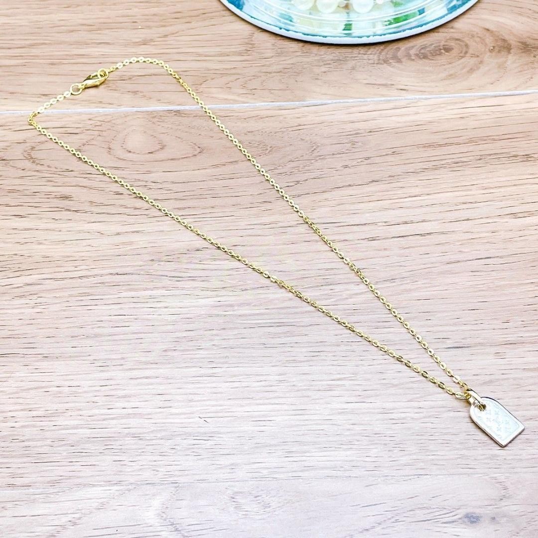 Louis Vuitton New Necklace Nanogram 3.01g