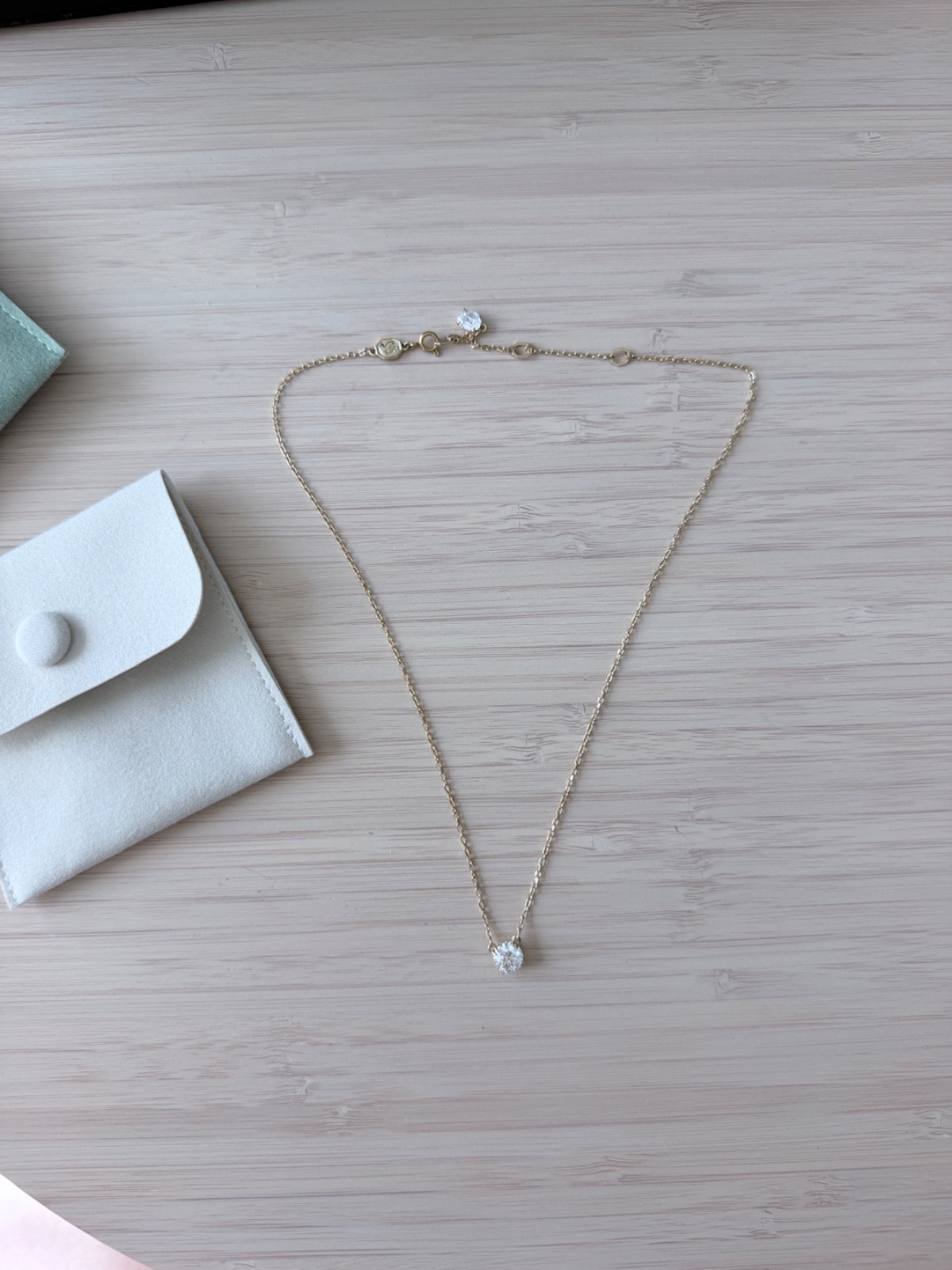 Swarovski Stilla Pendant Necklace 18K Gold Plated