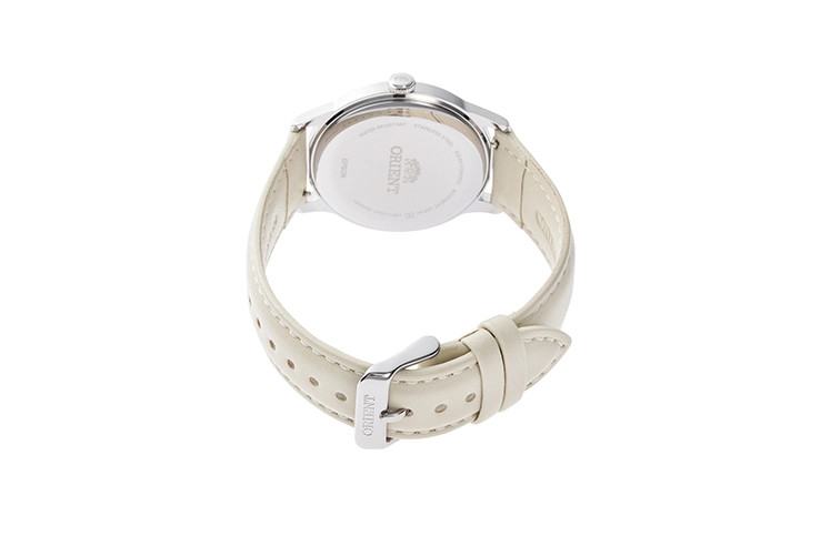 ORIENT Bambino RN-WK0002E Pale Green Solar Quartz Women’s Watch ​