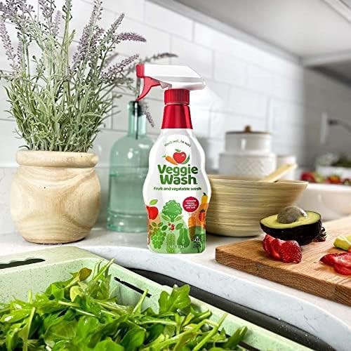 Veggie Wash Fruit & Vegetable Wash, Produce and 16 Fl Oz (Pack of 2)