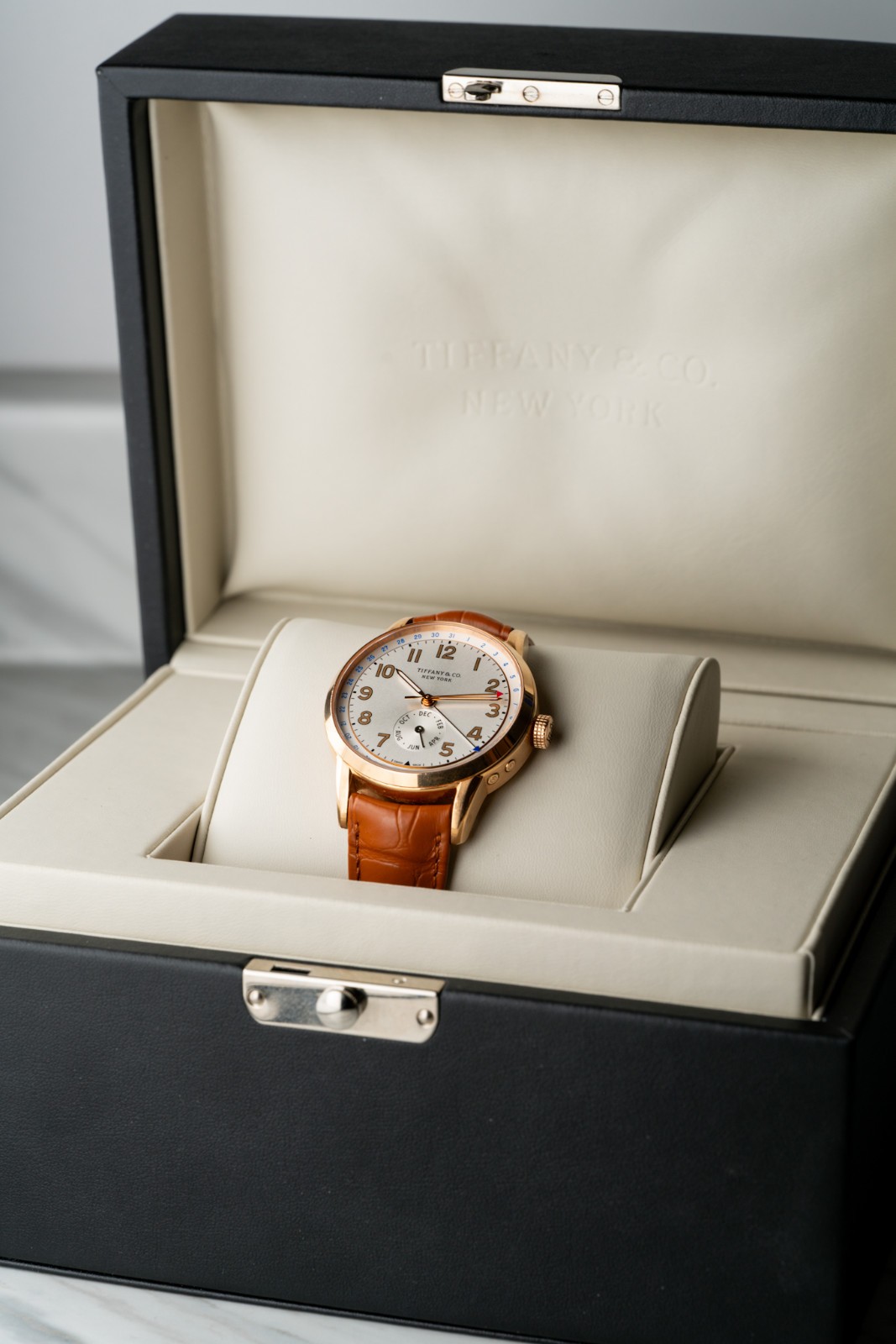 Tiffany & Co. CT60 Annual Calendar 18K