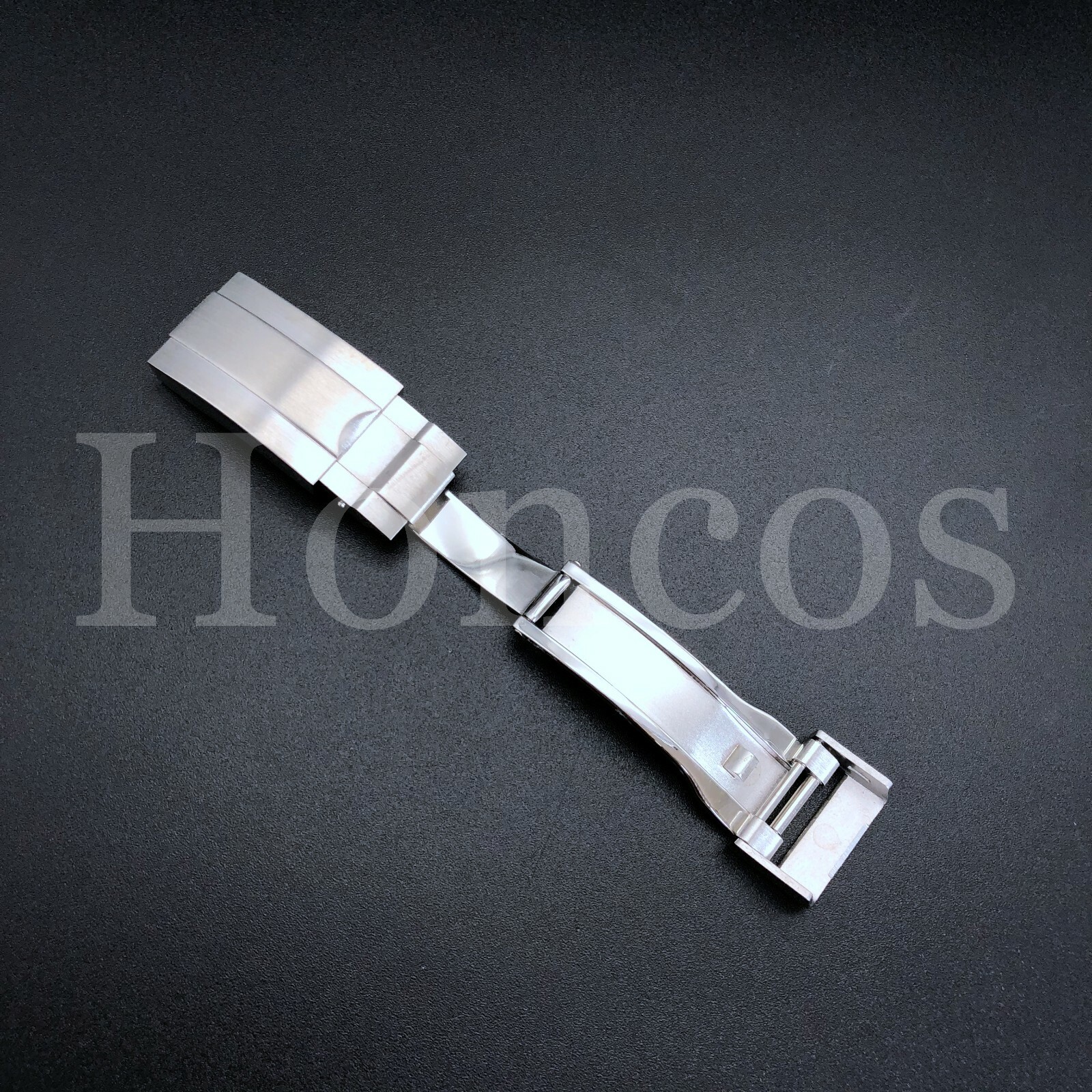 FLIP LOCK CLASP FITS FOR ROLEX OYSTER BAND BRACELET BRUSHED STAINLESS STEEL