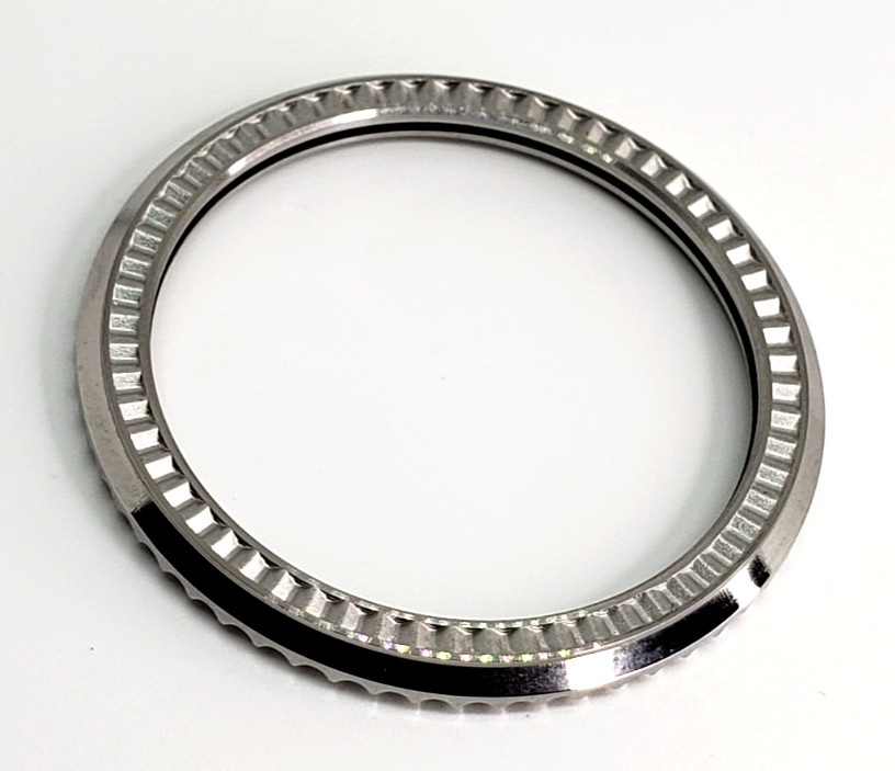 NEW STAINLESS ROTATING BEZEL FOR SEIKO 10 BAR 7S26-0040 SKX031 / 33 SUB STYLE!