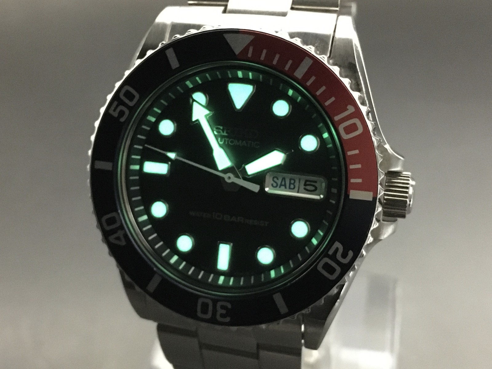 MINT SEIKO SKX033 7S26-0040 100m Divers PEPSI Automatic Men’s Watch From JAPAN