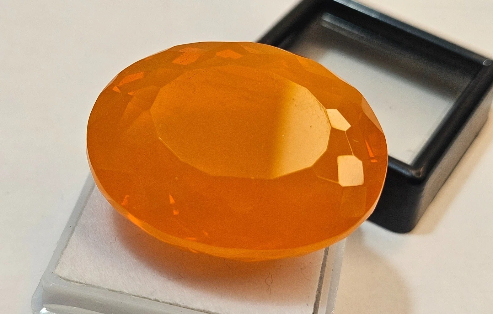 Stunning Orange Welo Opal Oval Cut 58-60 Ct Natural Australian Loose Gemstone