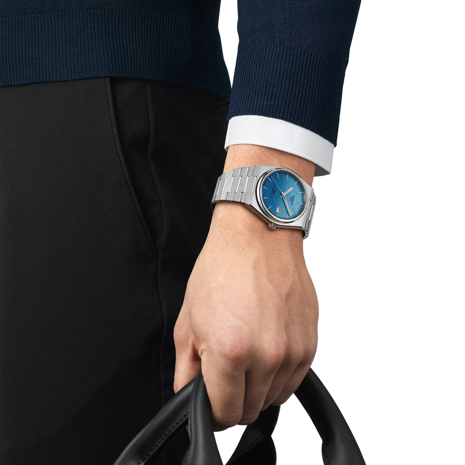 New Tissot PRX Powermatic 80 Blue Dial Men’s Watch T137.407.11.351.01